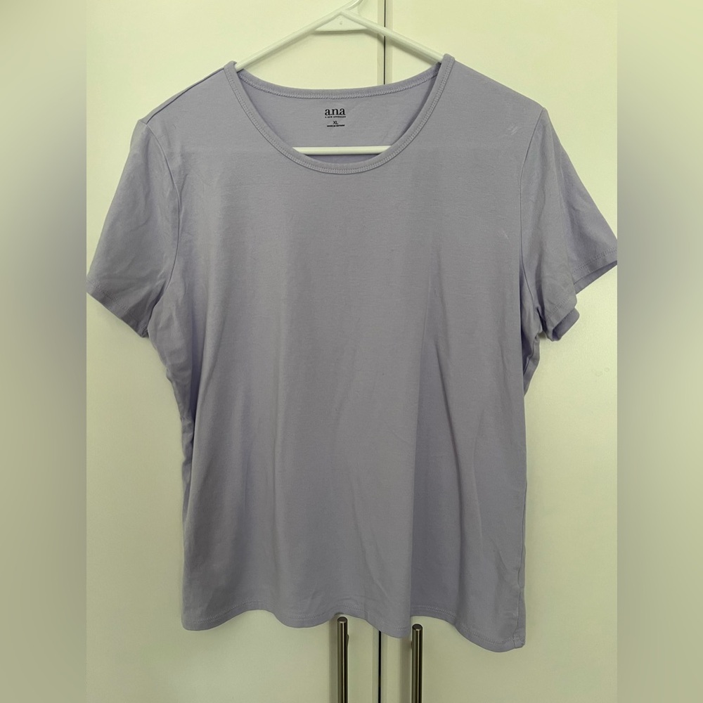 a.n.a Women's Lavender Top Sz XL